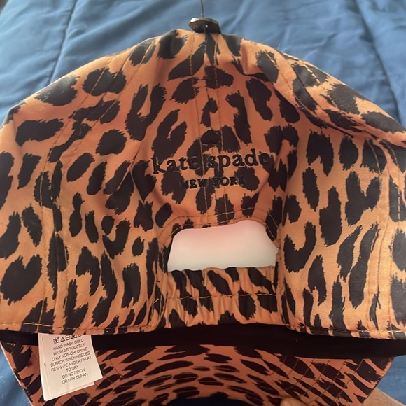 Leopard Kate Spade hat - Picture 4 of 5